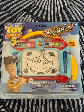 Toy Story 5 MagnaDoodle Magnetic Drawing Toy - Blue & Red
